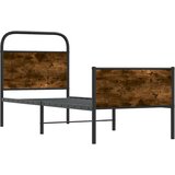  Okvir kreveta bez madraca boja hrasta sonome 75 x 190 cm drveni | shoptok.hr