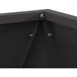  Sadilica Crna 30 x 30 x 30 cm Čelik | Eponuda.com