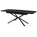 Hanah home Falcon - 2962 BlackWhite Extendable Dining Table | ePonuda.com