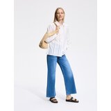 Reserved Wide leg traperice - plavo | shoptok.hr