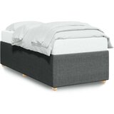  Okvir za krevet tamnosivi 80x200 cm od tkanine | shoptok.hr