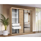 P & B OMARA Z DRSNIMI VRATI, hrast artisan | Shoptok.si