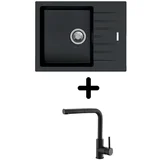 Set City D-100 + SHR Zora Plus Deep Black