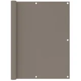 Balkonsko platno taupe 120x400 cm oksford blago, (20609964)