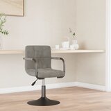  Blagovaonska stolica svjetlosiva baršunasta | Eponuda.com