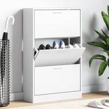 Ormarić za cipele bijeli 63x24x103 cm od konstruiranog drva | shoptok.hr