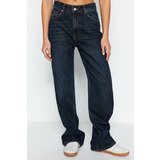 Trendyol Dark Blue High Waist Wide Leg Jeans | Eponuda.ba
