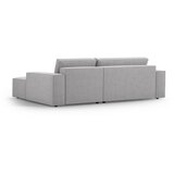 Micadoni Svijetlo siva sklopiva kutna garnitura od bouclé tkanine (s desnim kutom) Jodie – Home | shoptok.hr