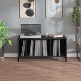 vidaXL Ormarić za ploče crni 100 x 38 x 48 cm od konstruiranog drva | shoptok.hr