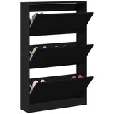  Ormar za cipele Crni hrast 80 x 21 x 125,5 cm Konstruirano drvo | Eponuda.ba