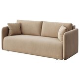 Rodier Svetlo rjava žametna raztegljiva sedežna garnitura 220 cm Chaum – | Shoptok.si