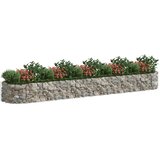  Gabionska povišena gredica od pocinčanog željeza 500x100x50 cm | shoptok.hr