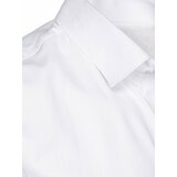 DStreet Men's Solid White Shirt cene