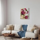  Slika za samostalno slikanje - Composition with peonies 40x50 | shoptok.hr