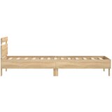  Krevetna konstrukcija s LED svjetlom Hrast sonoma 80 x 200 cm | shoptok.hr