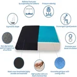 lumbalni jastuk/sedalica memory + gel cold cure foam