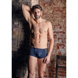 NEK - črna boksarica z vezalkami in mrežastimi vložki (modra) - L | Shoptok.si