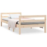  Posteljni okvir 90x190 cm trdna borovina, (20726903) | Shoptok.si