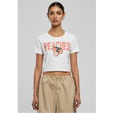 Miss Tee Peaches Cropped Tee white | Shoptok.si