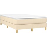  Krevet box spring s madracem krem 120 x 190 cm od tkanine | shoptok.hr