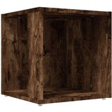 Furnova Stranska mizica dimljeni hrast 33x33x34,5 cm konstruiran les, (21913736) | Shoptok.si