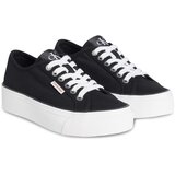 Calvin Klein Jeans Nizke superge črna / bela | Shoptok.si