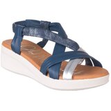 Oh My Sandals Sandali & Odprti čevlji NATIKAÄI 5406 Modra Cene