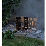 Star Trading Komplet 2 zunanjih solarnih svetilk LED Izola, višina 18 cm | Shoptok.si
