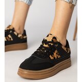 D/CEO Beige sporty sneakers on a chunky sole Klarris | shoptok.hr