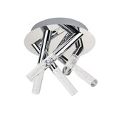 Searchlight Bubbles LED stropna svetilka za kopalnico s 5 lučmi, kromirana, z mehurčastim učinkom, IP44, (22100940) Cene