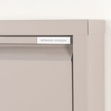 Spinder Design Siva/bež kovinska omarica za čevlje Billy – | Shoptok.si