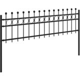  Ograda u obliku prstena Crna 200 x 130 cm | shoptok.hr