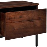 TV ormar boja meda 110 x 30 x 36 cm Masivno bagremovo drvo | shoptok.hr