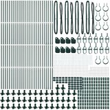  Stup za ogradu 52 pcs Siva 3,2 x 3,2 x 130 cm | shoptok.hr