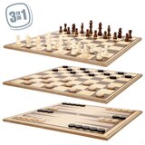  Dru&amp;scaron;tvena igra &amp;scaron;ah i backgammon, 40 x 40 cm Slike
