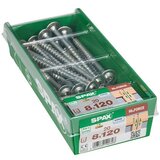 SPAX Vijak s krožnikasto glavo HI.FORCE (Ø x Do: 8 x 120 mm, Površina WIROX, T-Star plus, 20 kos) | Shoptok.si