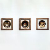 Wallity slika UKZM078, 3 dela, 16 x 16 x 2 cm Cene