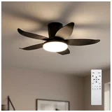 LED prigušiva plafonski ventilator LED/32W/230V fi 95 cm crni + daljinski upravljač