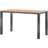  Vrtni stol antracit-smeđi 123x60x74 cm masivno bagremovo drvo | Eponuda.com