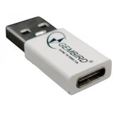 Gembird CCP-USB3-AMCM-0M USB 3.1 AM to Type-C female adapter cable, White (71) Cene