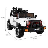 Auto na akumulator Full Time 4WD 4x4- bijeli | shoptok.hr