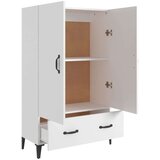 Visoka komoda bijela 70 x 31 x 115 cm od konstruiranog drva | shoptok.hr