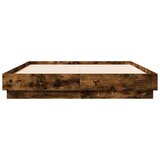 Okvir za krevet boja hrasta 135x190 cm konstruirano drvo | shoptok.hr