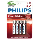  4x Power baterija AAA - alkalna