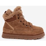 Big Star Suede Snow Boots Women's Platform With Fur | Shoptok.si