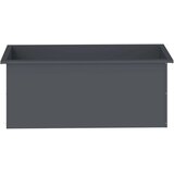  Vrtna posuda za sadnju s LED svjetlom 2 kom. Antracit - Antracit 40 x 100 x 40 cm 2 | shoptok.hr