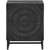  Ručno rađeni noćni ormarić Crna 40 x 30 x 50 cm | Eponuda.com