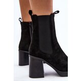 Boto Women's platform and heel ankle boots in beige Stelares | shoptok.hr