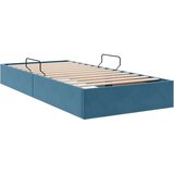  Ottomanska Okvir za krevet s pohranom s pohranom Baršun - Tamno plava 90 x 200 cm | shoptok.hr