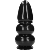Ultra Collosus - ekstra velik analni čep (črn) - 33 cm